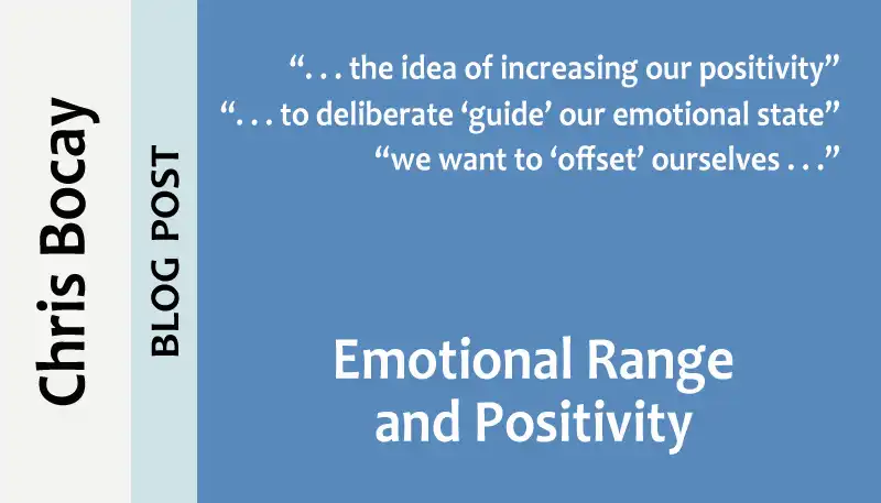Titlepic: Emotional Range and Positivity