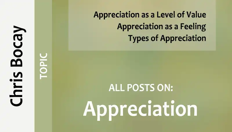 Titlepic: Appreciation (Topic)