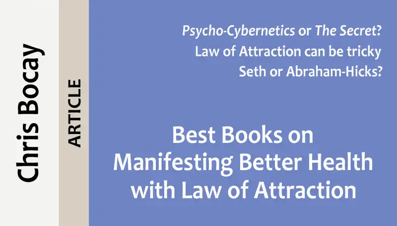 Titlepic: Best Books on Manifesting Better Health with Law of Attraction